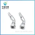 Factory pipe connect stainless steel elbow Flange